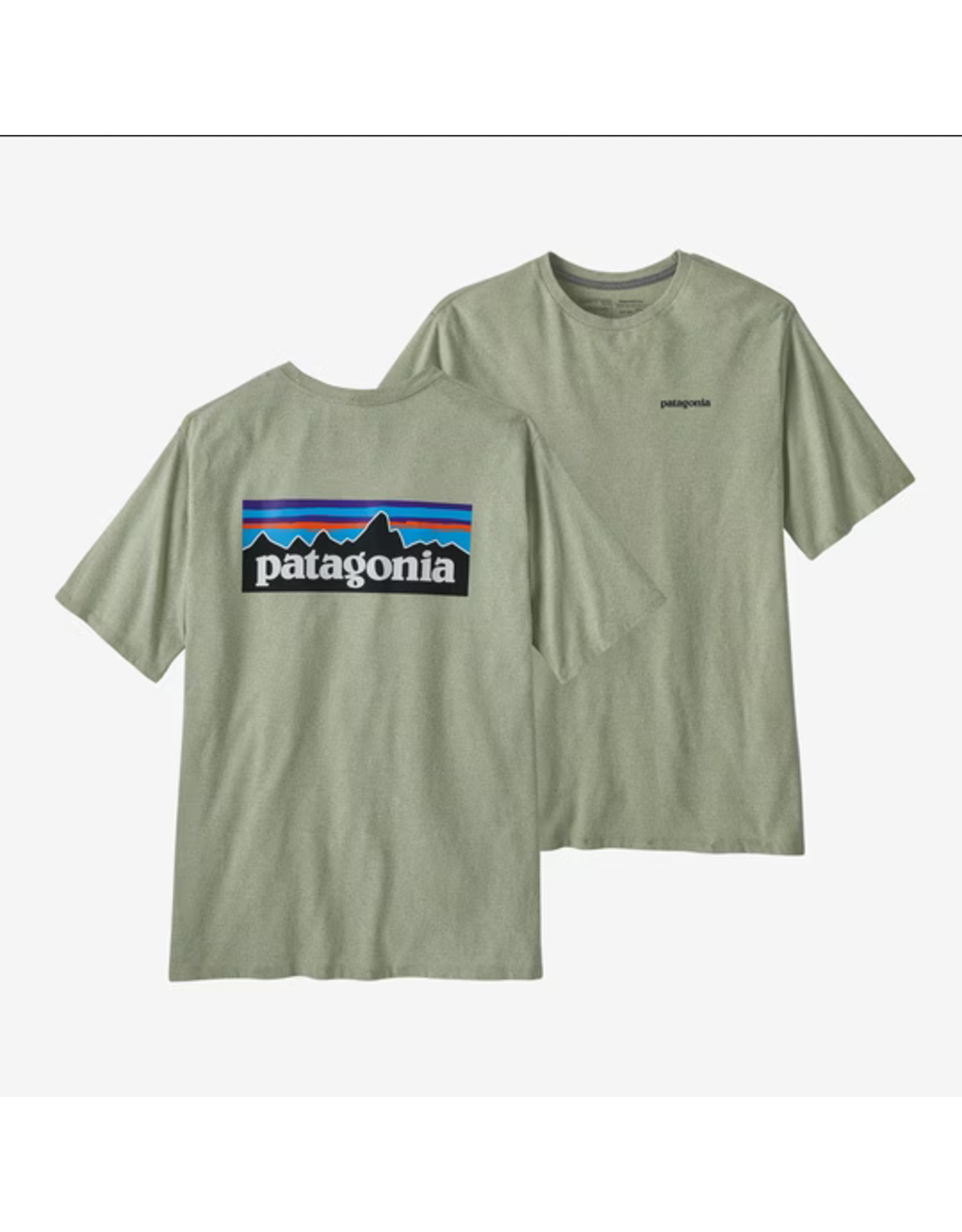 PATAGONIA MENS P-6 LOGO RESPONSIBILI-TEE 2023