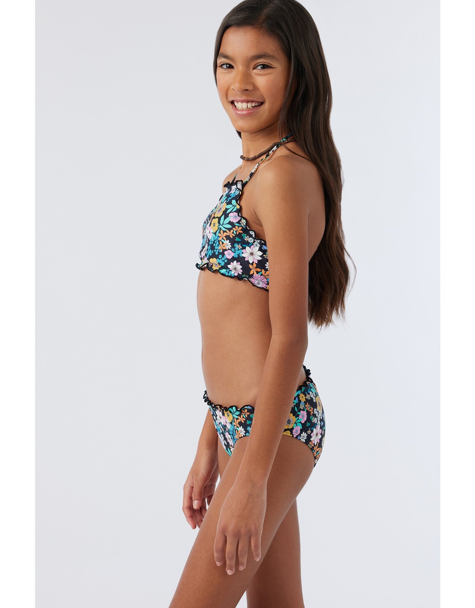 ONEILL JUNIOR TATUM RUFFLE EDGE HIGH NECK SET