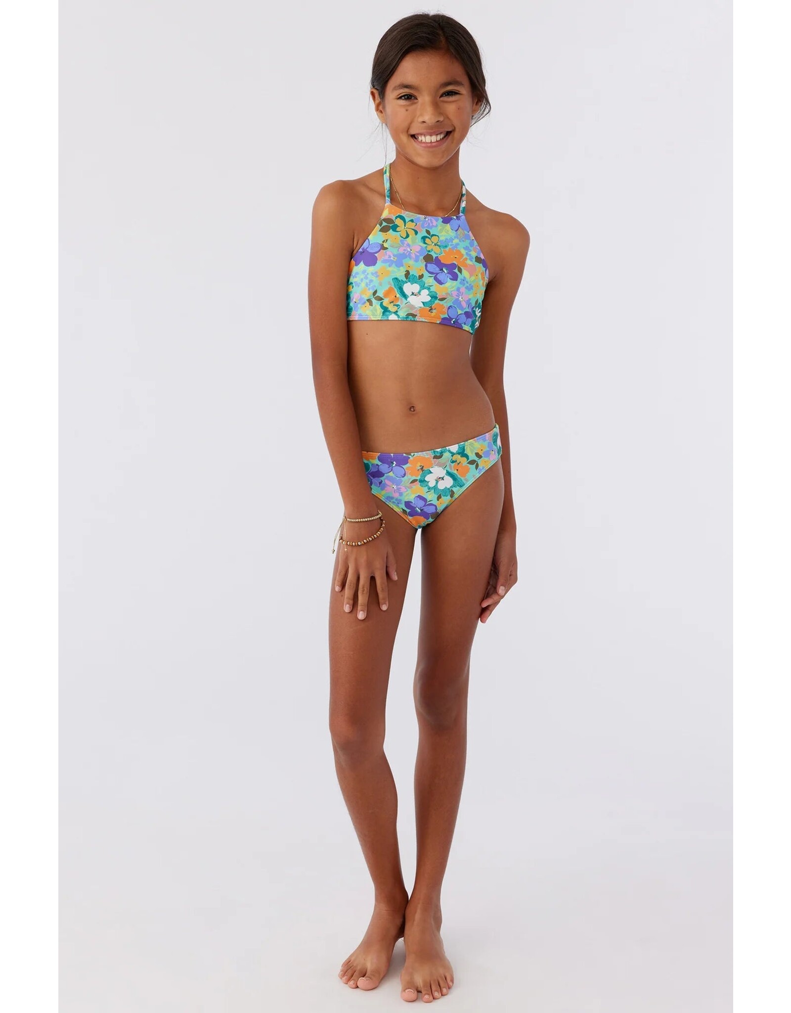 ONEILL JUNIOR SAMI FLORAF HI-NECK SET