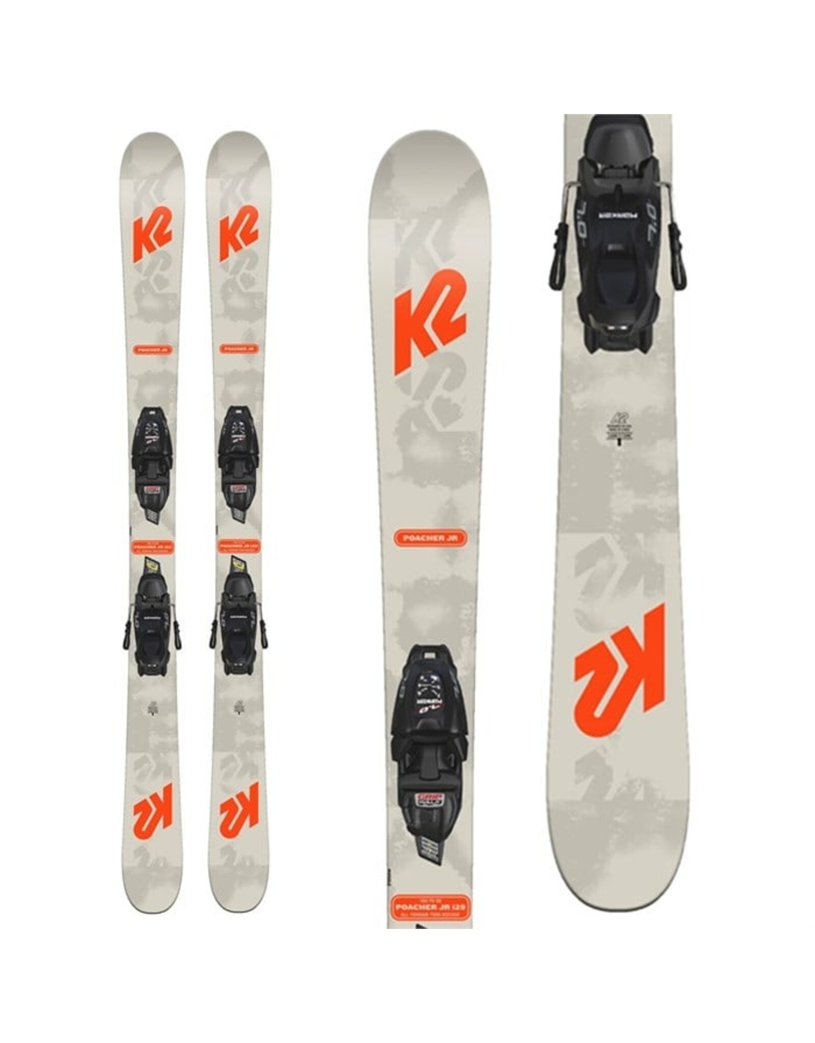 K2 JUNIOR POACHER JR 7.0 FDT JR SKI KIT
