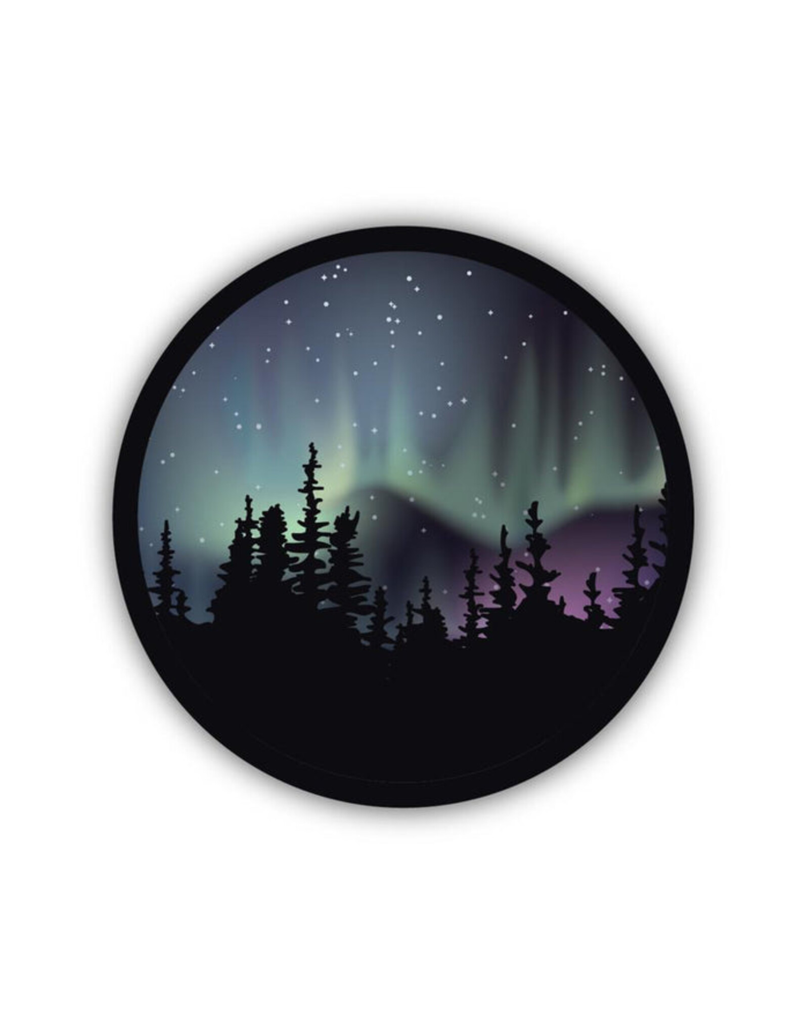 NORTHWEST JASPER NORTHERN LIGHTS  STICKER