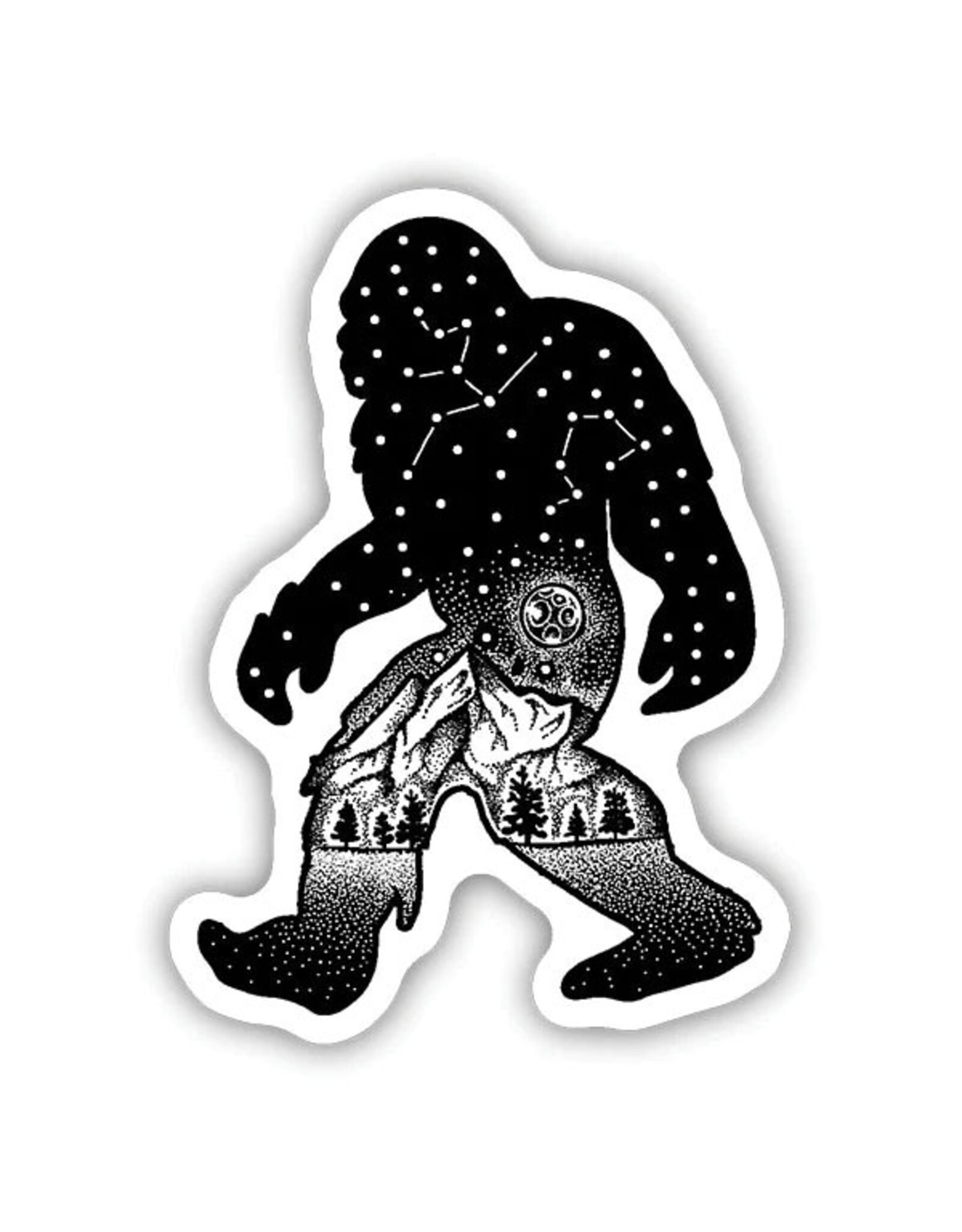 NORTHWEST JASPER 0301 SASQUATCH CONSTELLATION  STICKER