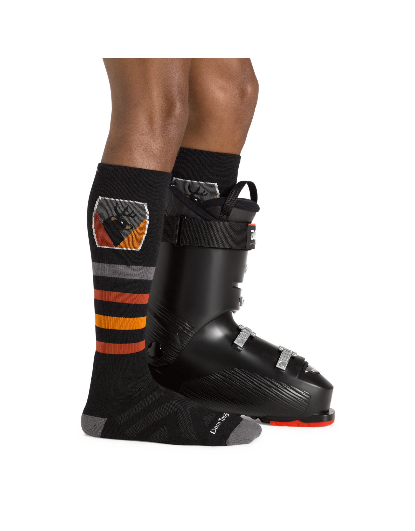 DARN TOUGH MENS BEER BADGE THERM OTC SOCK