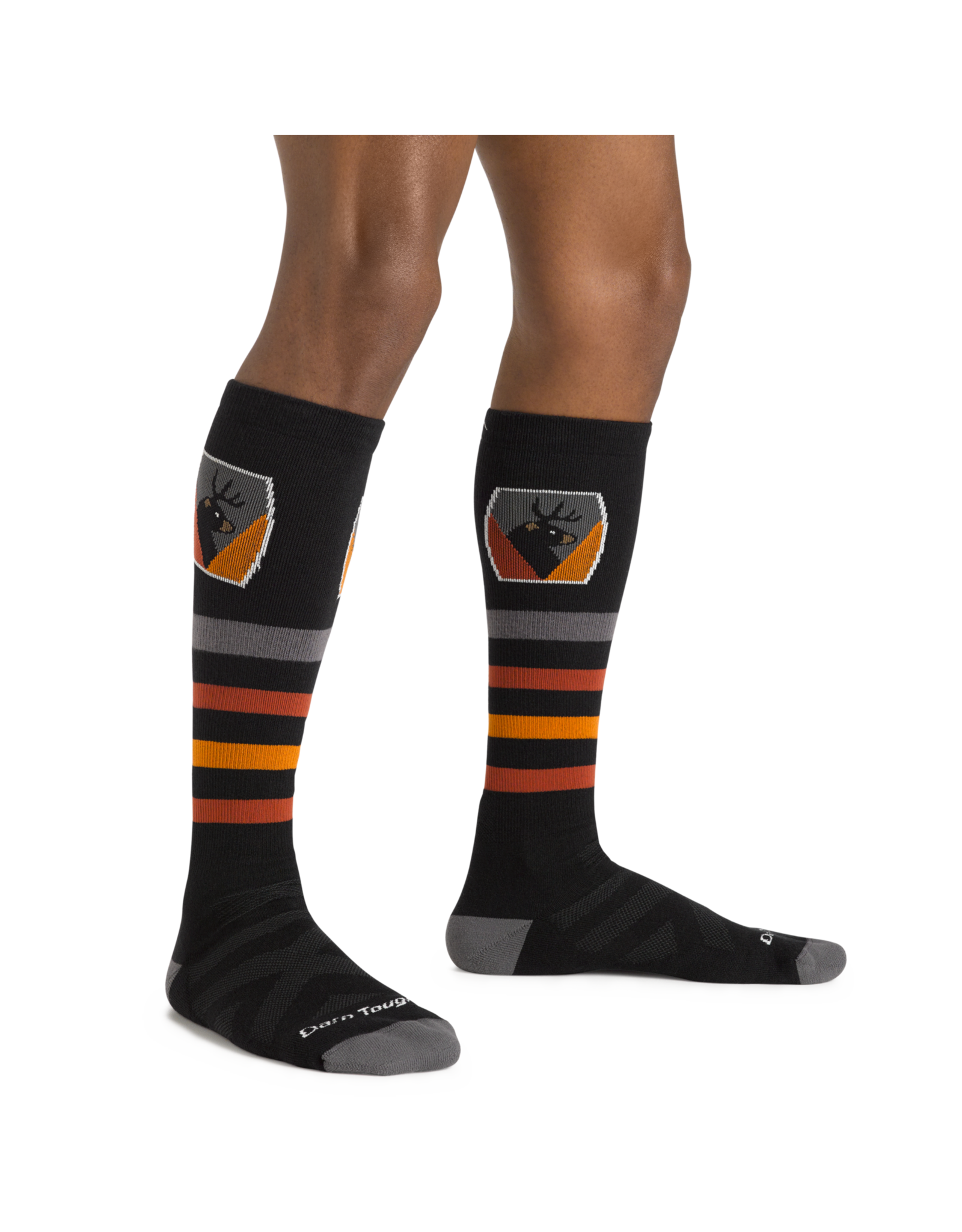 DARN TOUGH MENS BEER BADGE THERM OTC SOCK