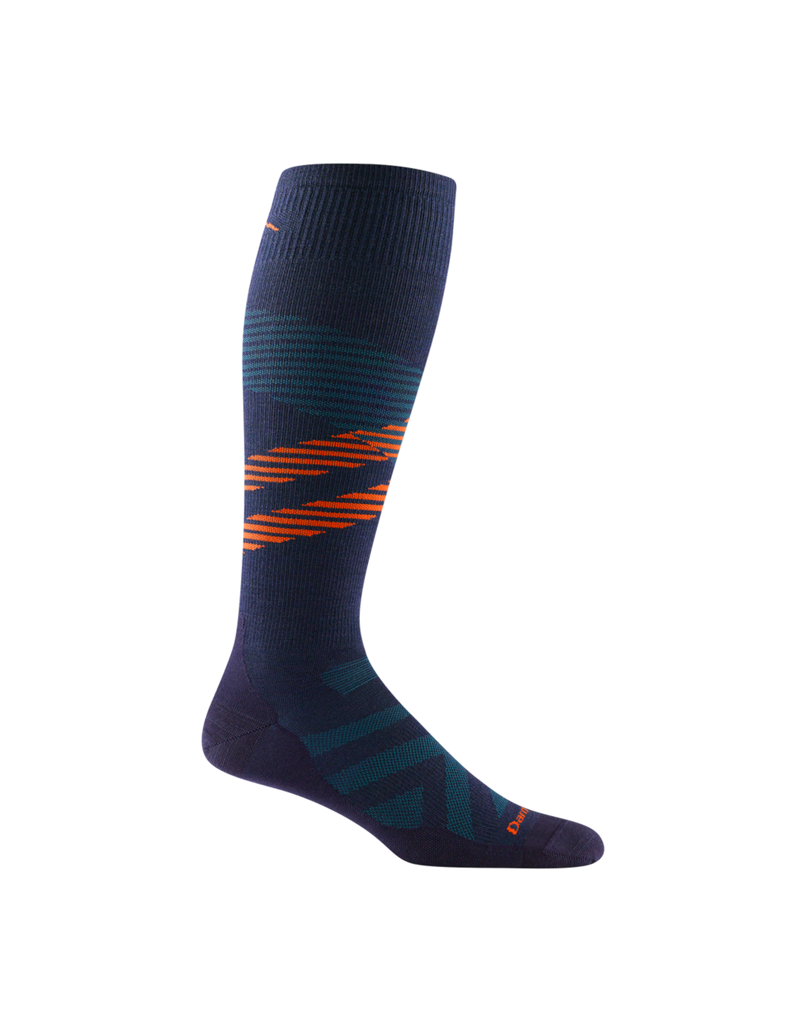DARN TOUGH MENS PENNANT RFL OTC UL-LT SOCK