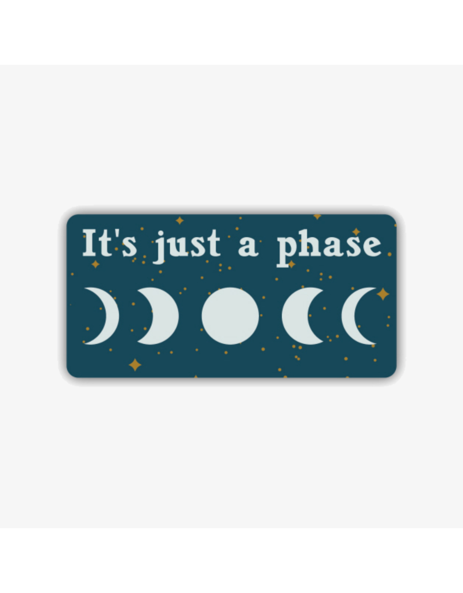 NORTHWEST JASPER JUST A PHASE MOONS  STICKER