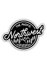 NORTHWEST JASPER EXPLORE MOUNTAINS AND TREES  STICKER