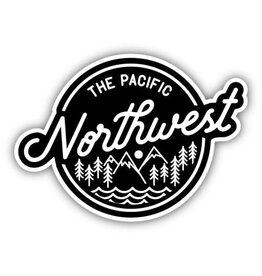 NORTHWEST JASPER EXPLORE MOUNTAINS AND TREES  STICKER