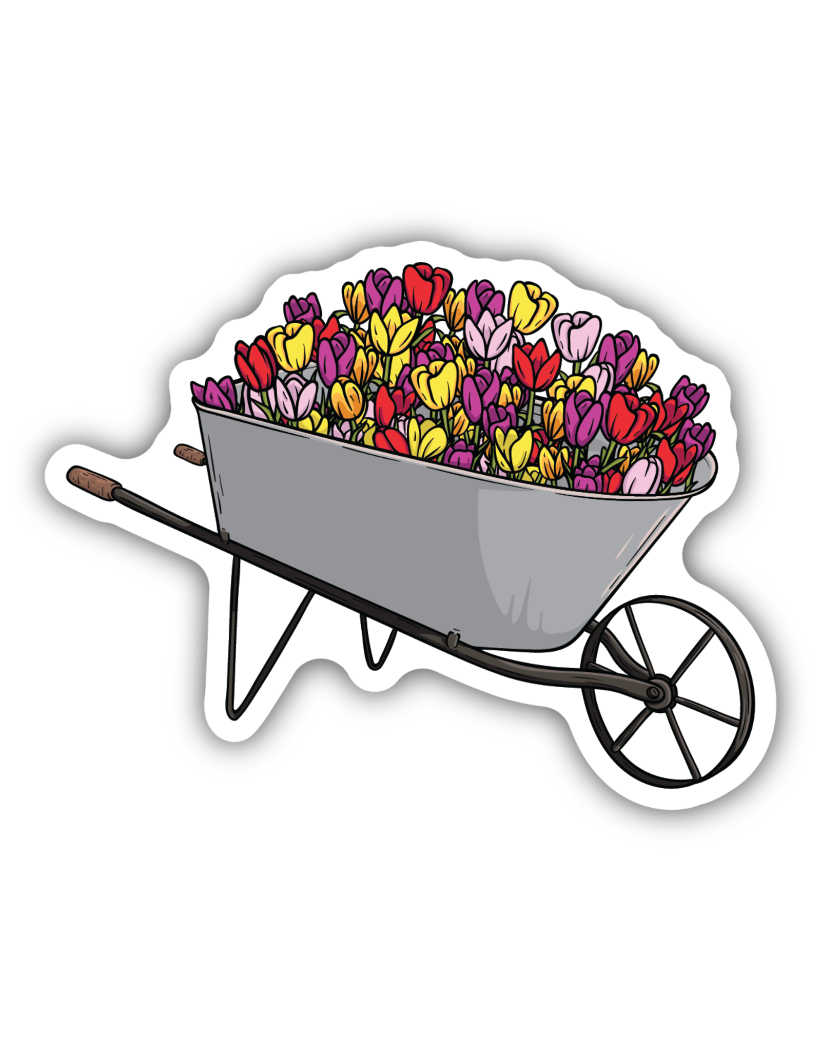 NORTHWEST TULIP BADGE  STICKER