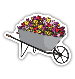 NORTHWEST TULIP BADGE  STICKER