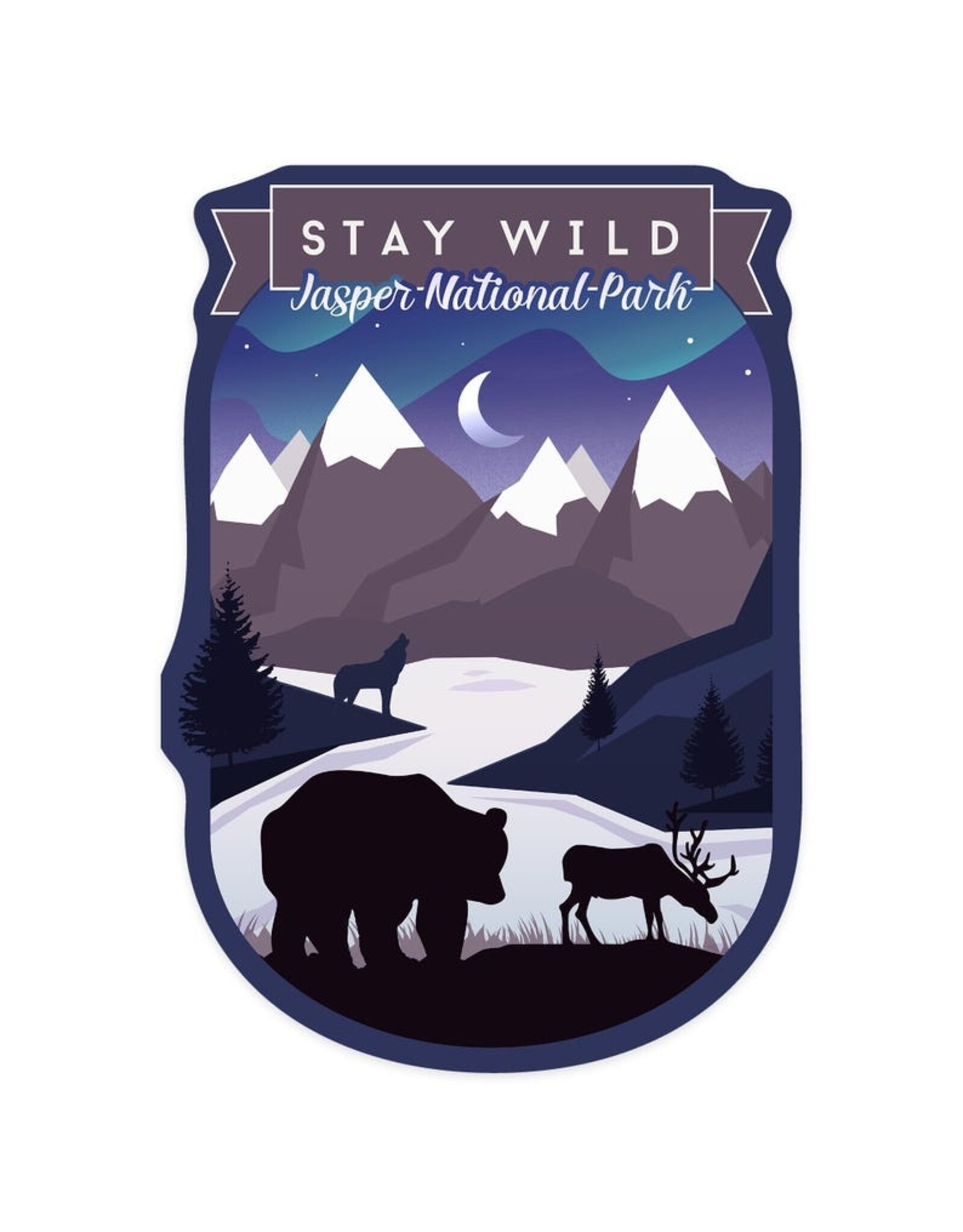 NORTHWEST JASPER BEAR LAKE  STICKER