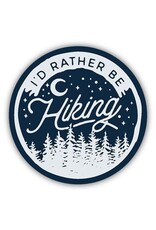 NORTHWEST I'D RATHER BE HIKING  STICKER