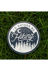 NORTHWEST I'D RATHER BE HIKING  STICKER