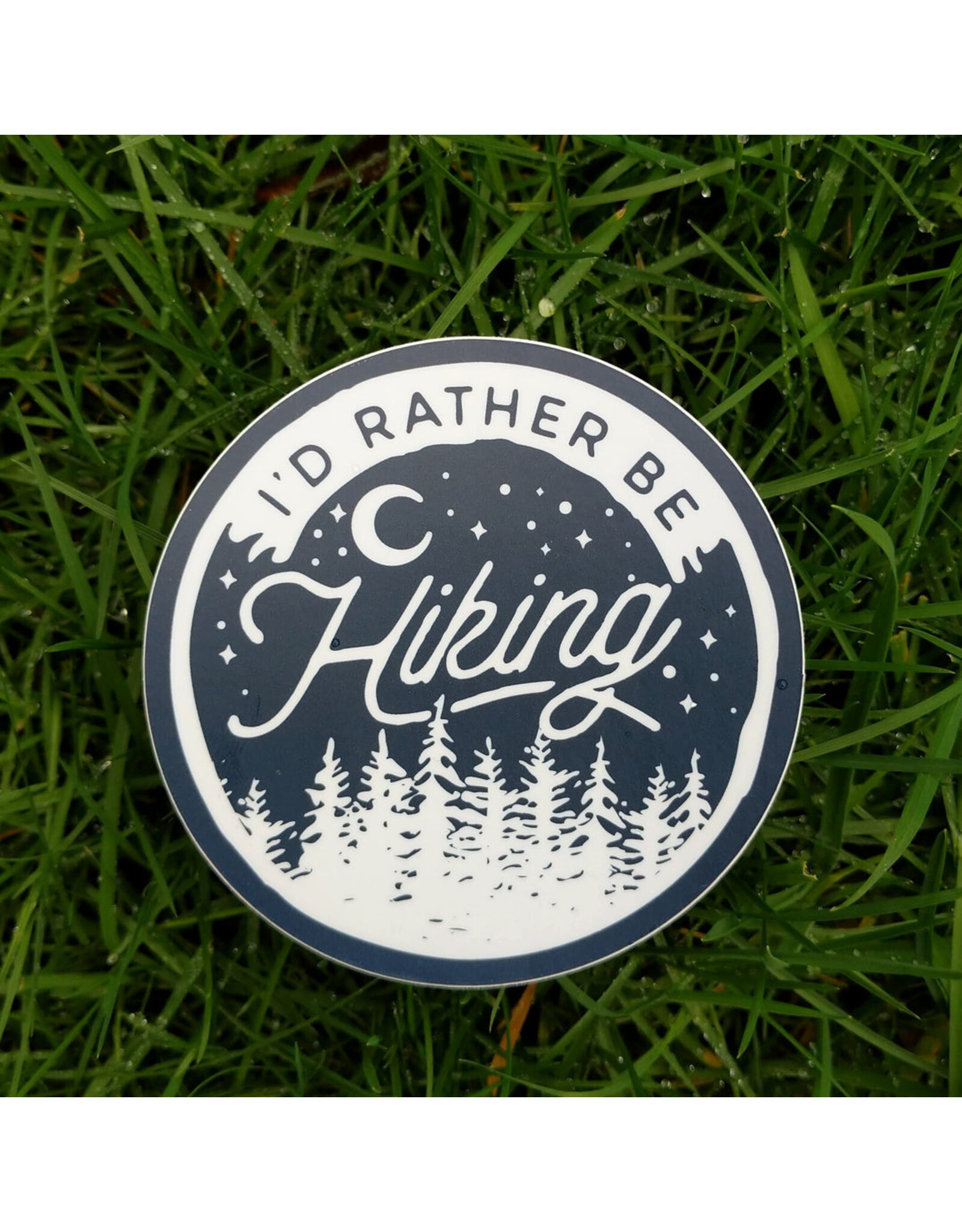 NORTHWEST I'D RATHER BE HIKING  STICKER