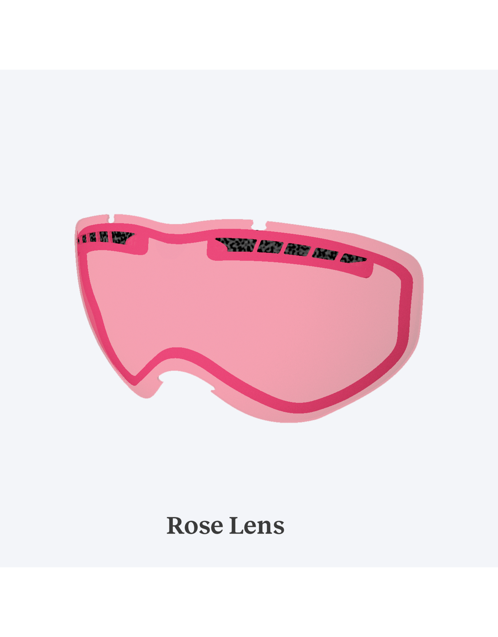 GORDINI CREST BLACK GOGGLE ROSE