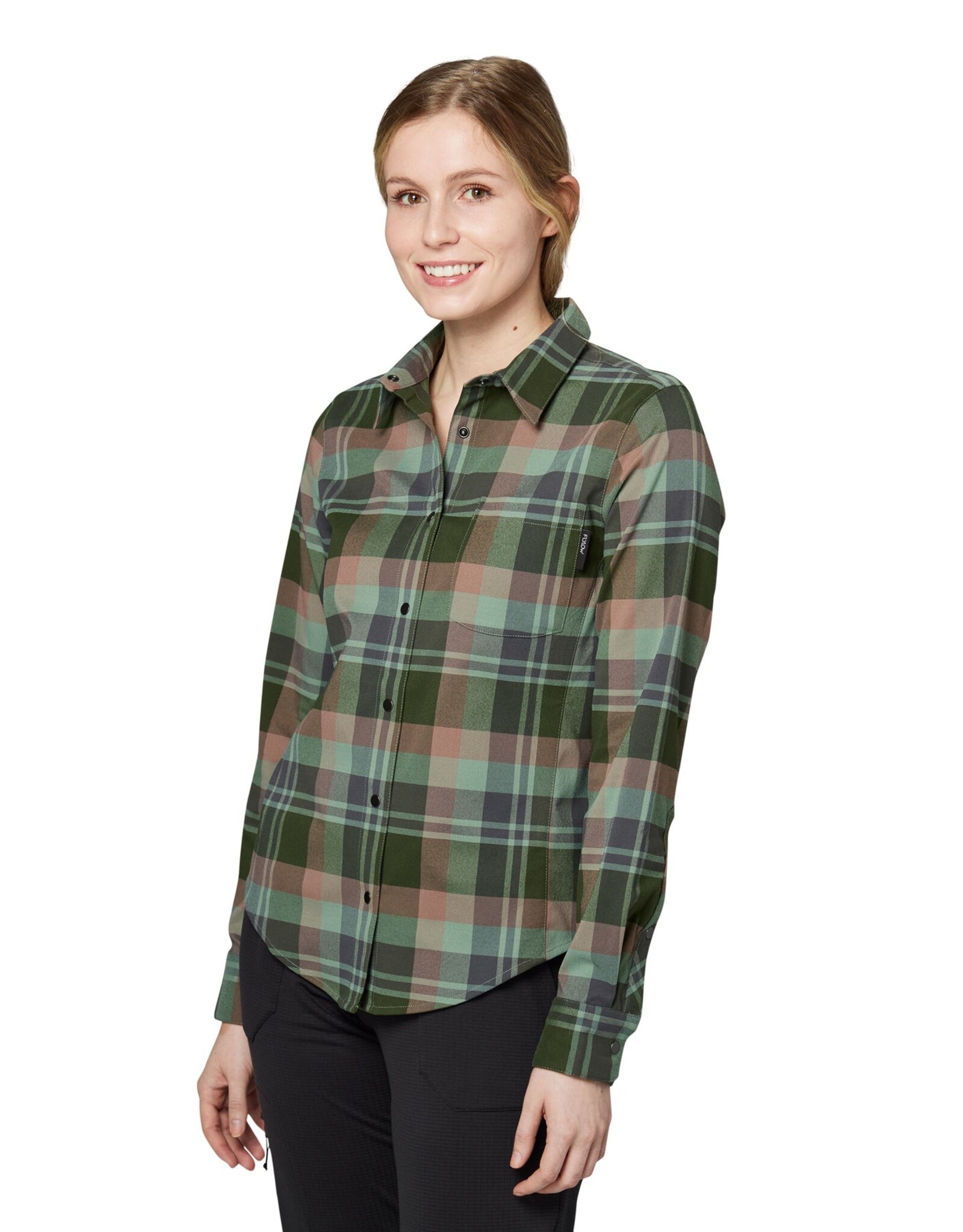 FLYLOW WOMEN'S BRIGITTE TECH FLANNEL