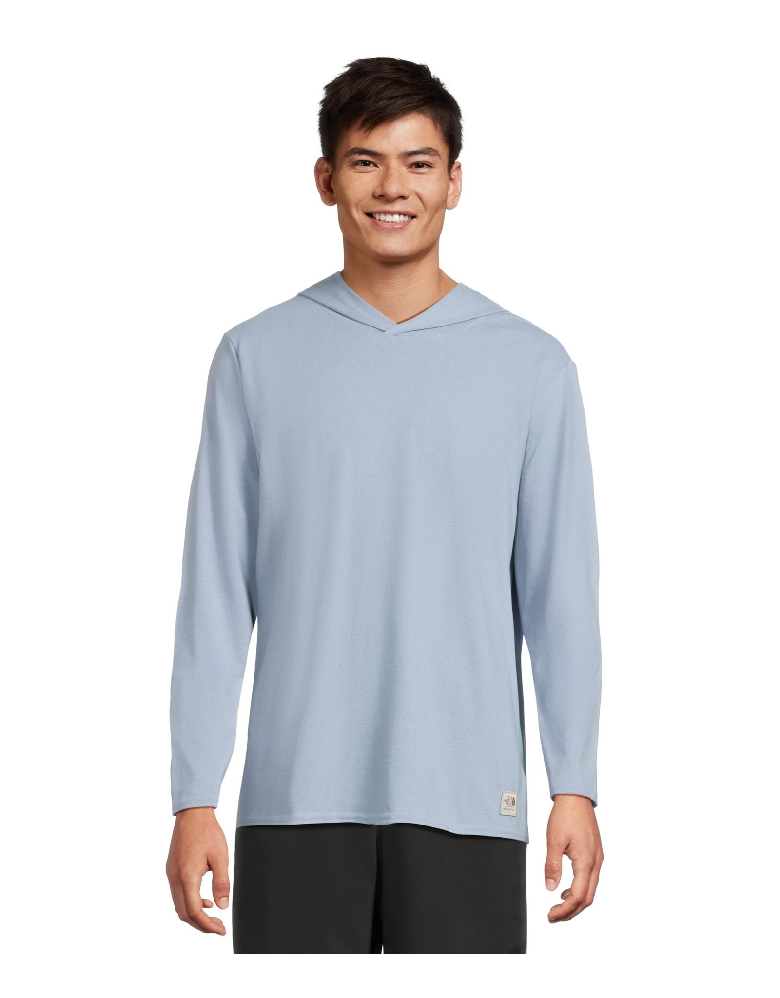 THE NORTH FACE MEN'S L/S HERITAGE PATCH HOODIE TEE