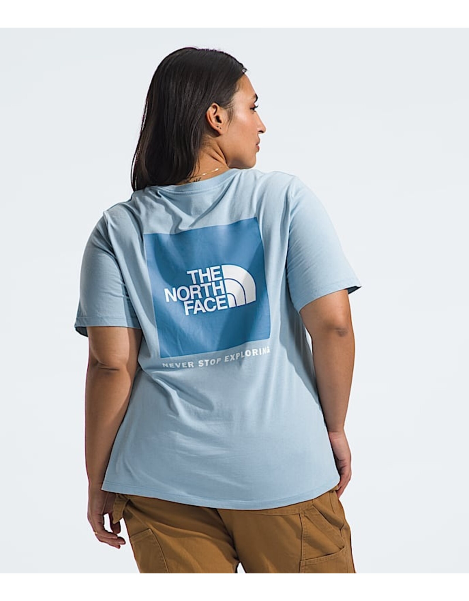 THE NORTH FACE WOMEN'S PLUS S/S BOX NSE TEE