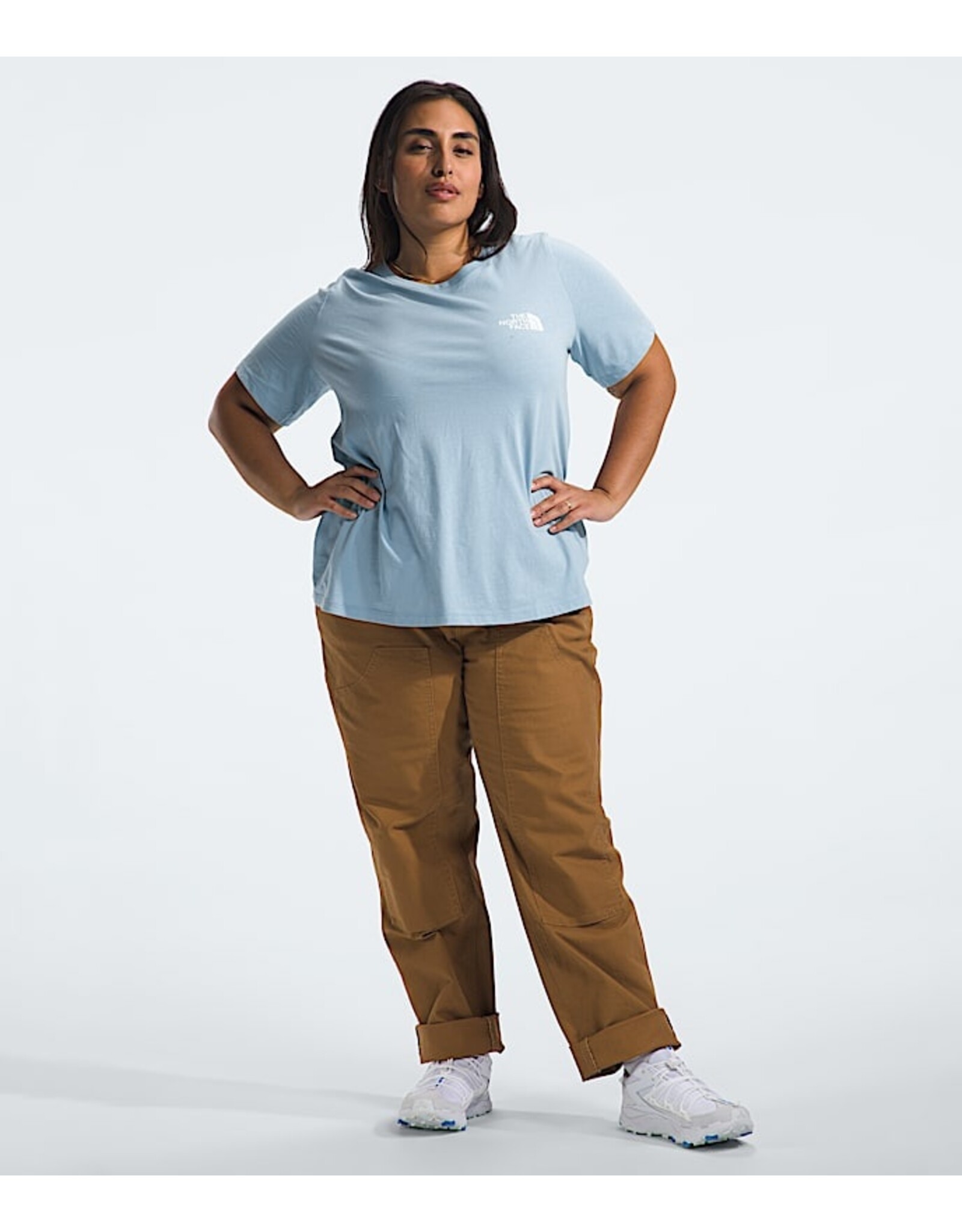 THE NORTH FACE WOMEN'S PLUS S/S BOX NSE TEE