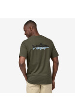 PATAGONIA MEN WILD WATERLINE POCKET RESPONSIBILI-TEE
