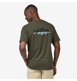 PATAGONIA MEN WILD WATERLINE POCKET RESPONSIBILI-TEE