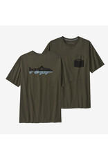 PATAGONIA MEN WILD WATERLINE POCKET RESPONSIBILI-TEE