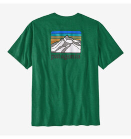 PATAGONIA MEN LINE LOGO RIDGE POCKET RESPONSIBILI-TEE