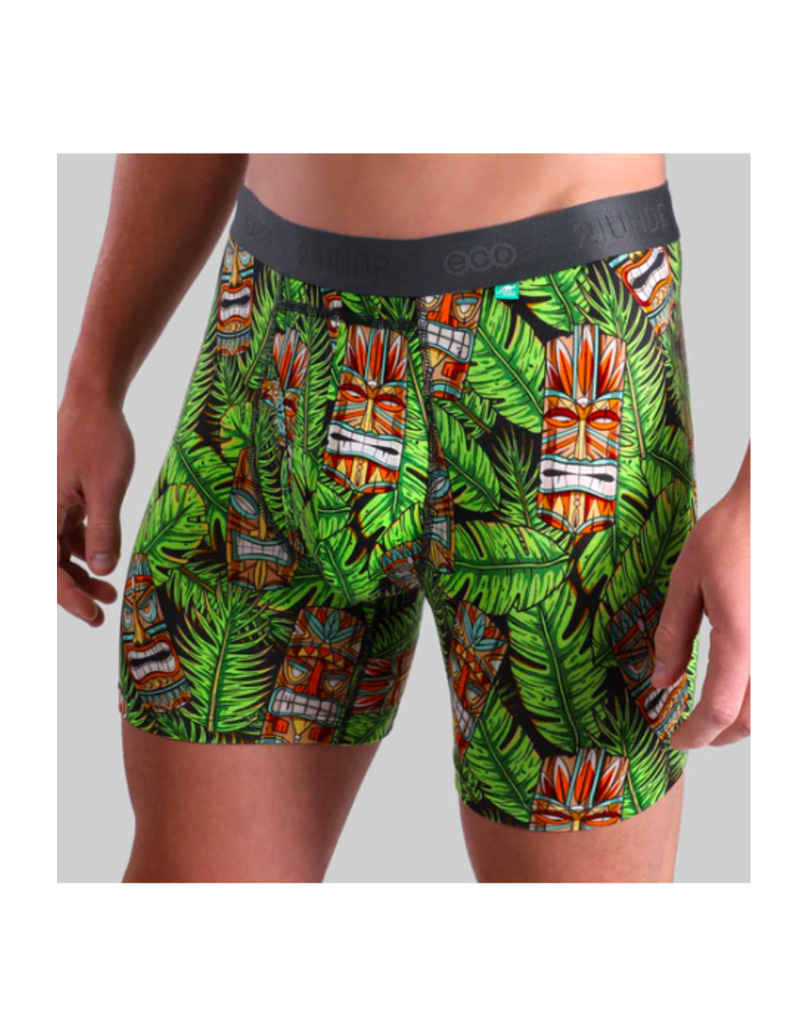 2UNDER MEN ECO SHIFT BB PRINT BOXER BRIEF