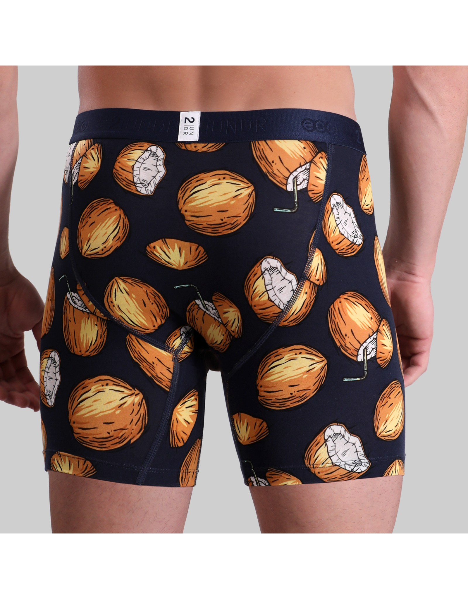 2UNDER MEN ECO SHIFT BB PRINT BOXER BRIEF