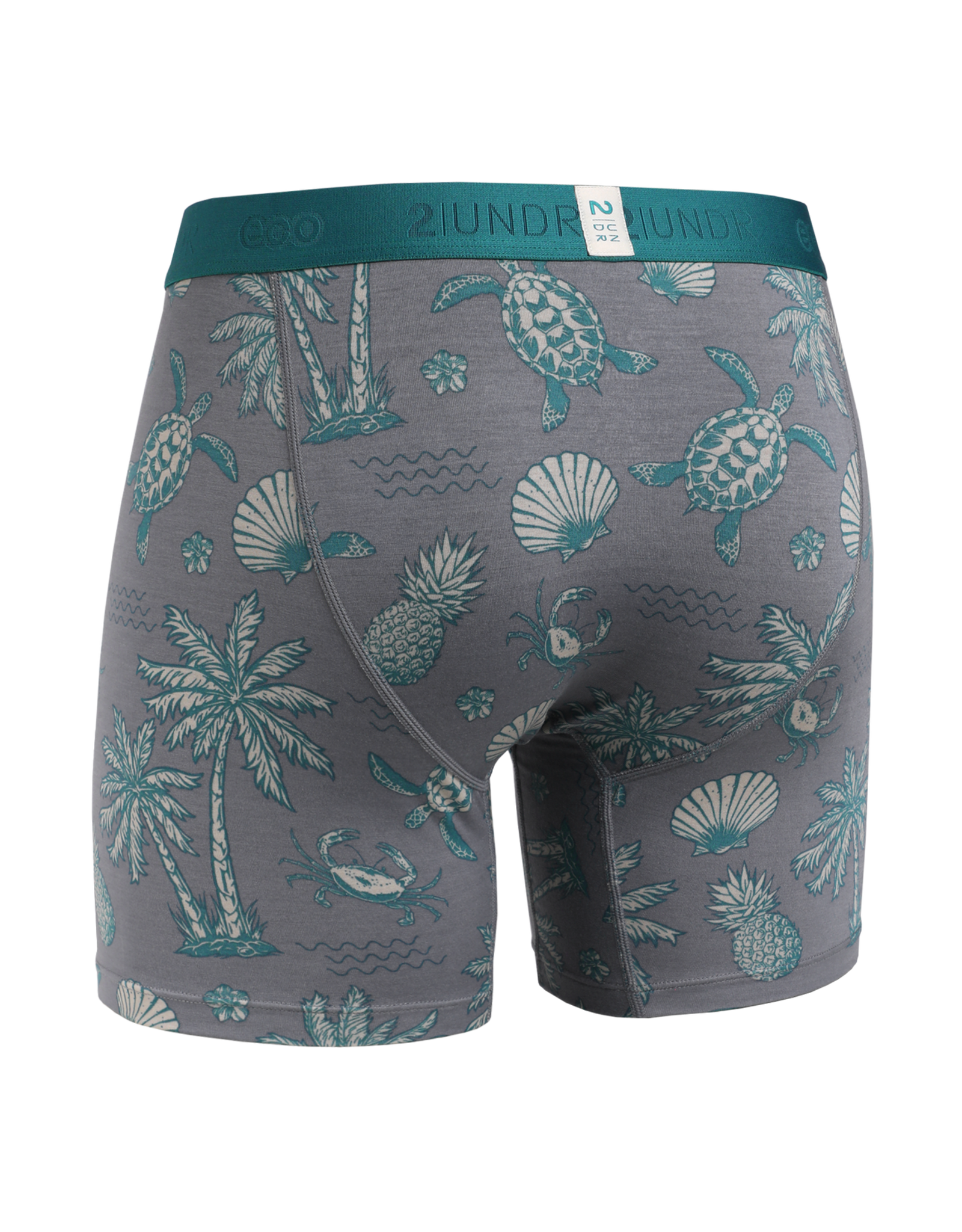 2UNDER MEN ECO SHIFT BB PRINT BOXER BRIEF