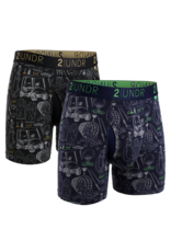 2UNDER MEN 2UNDER SWING SHIFT PRINT BOXER BRIEF