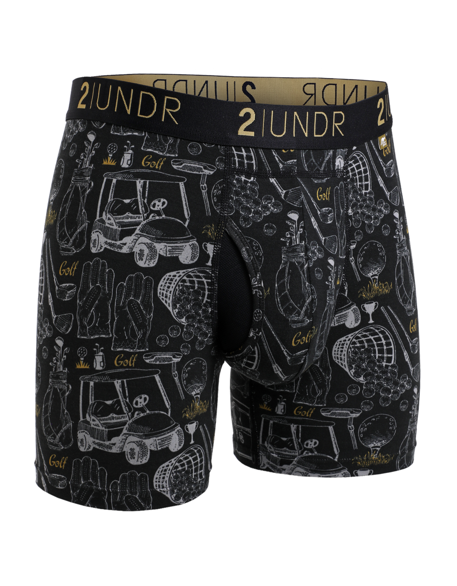 2UNDER MEN 2UNDER SWING SHIFT PRINT BOXER BRIEF