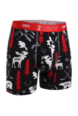 2UNDER MEN 2UNDER SWING SHIFT PRINT BOXER BRIEF