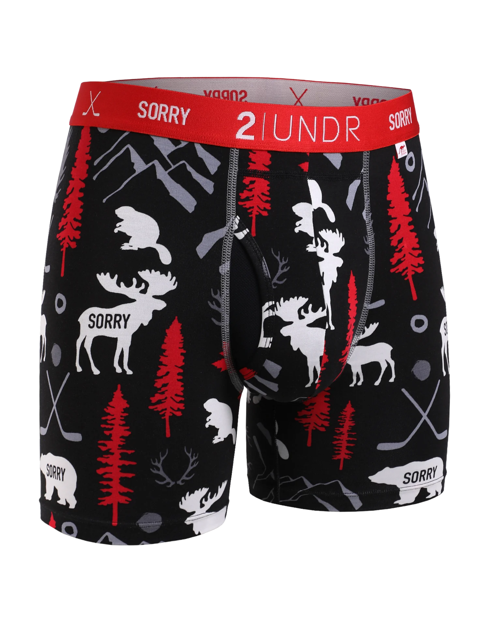 2UNDER MEN 2UNDER SWING SHIFT PRINT BOXER BREIF