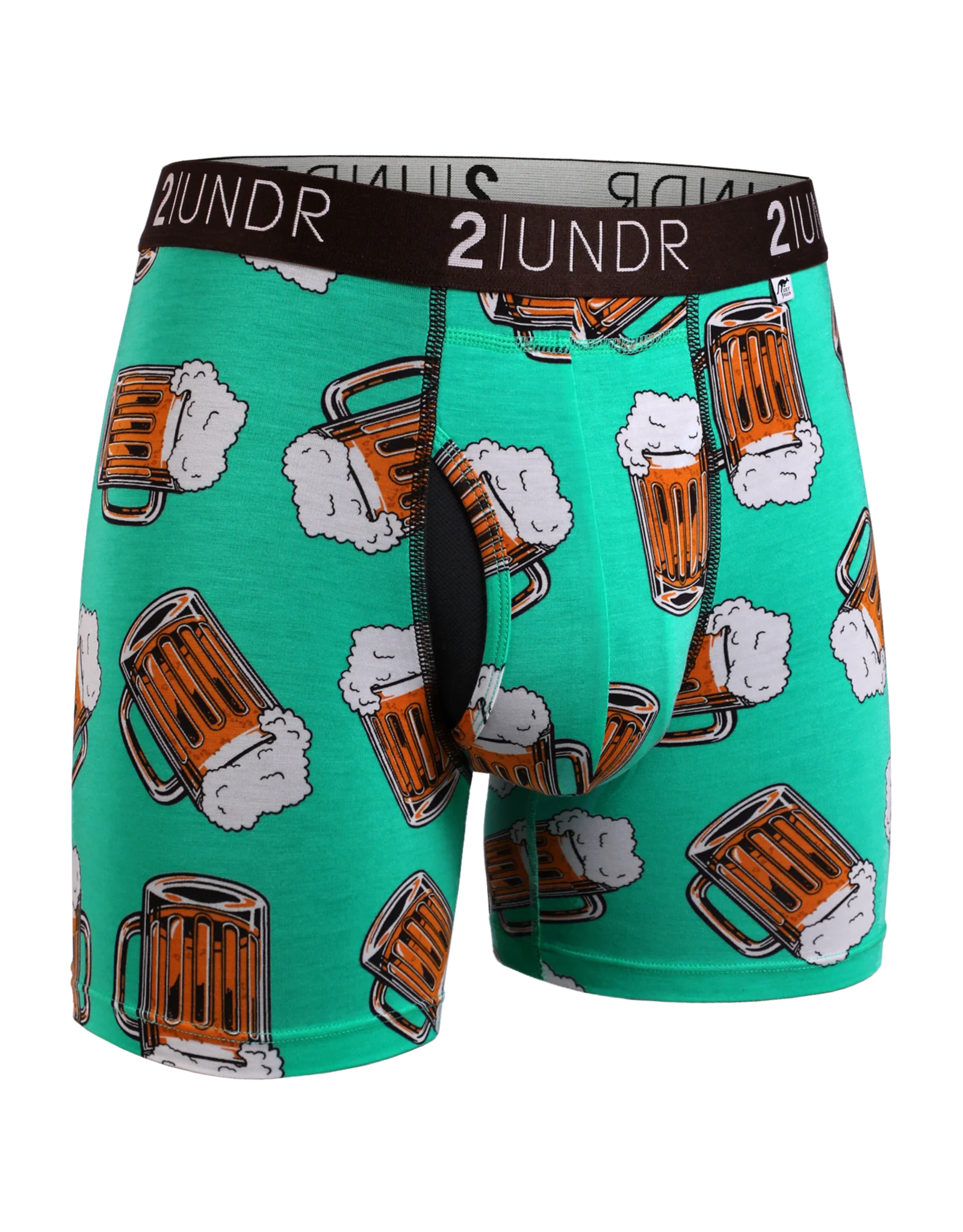 2UNDER MEN 2UNDER SWING SHIFT PRINT BOXER BRIEF