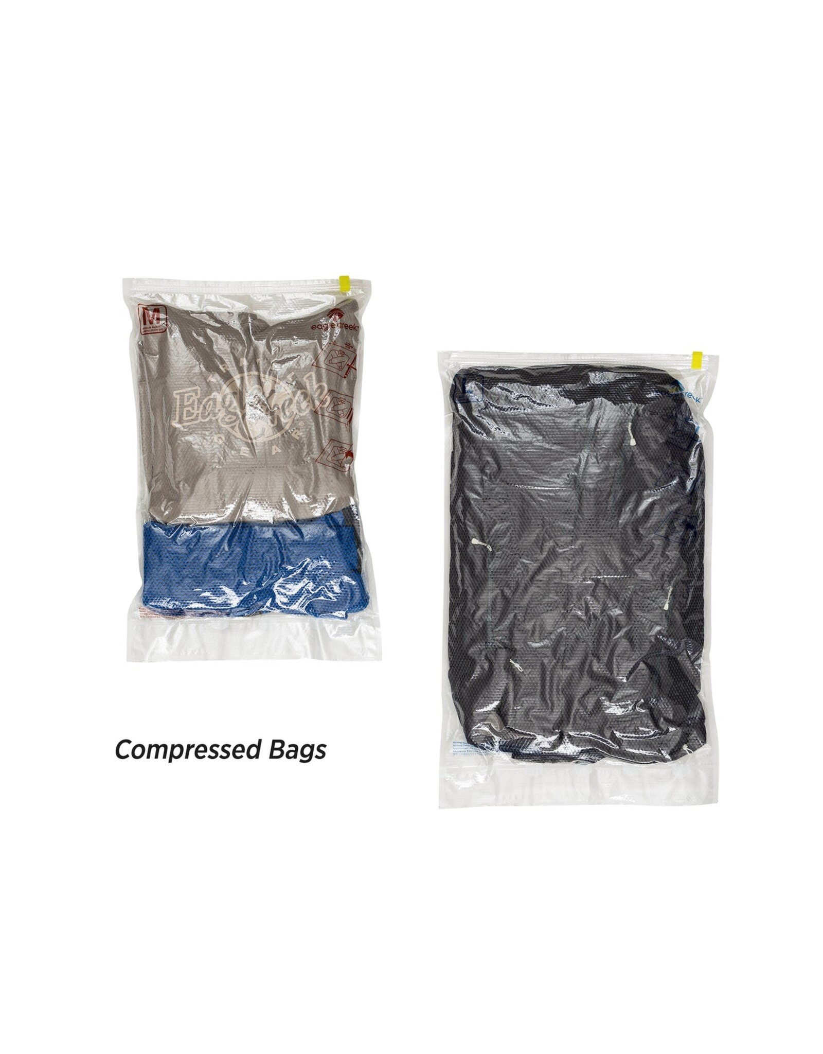 PACK-IT COMPRESSION SAC SET M/L CLEAR