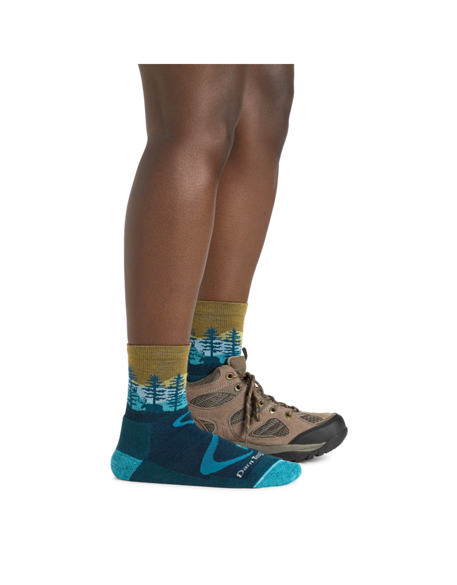 DARN TOUGH WOMEN TRAILBLAZER MI CREW LT CUSH SOCK