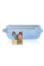 RFID BLOCKER MONEY BELT DLX TAN