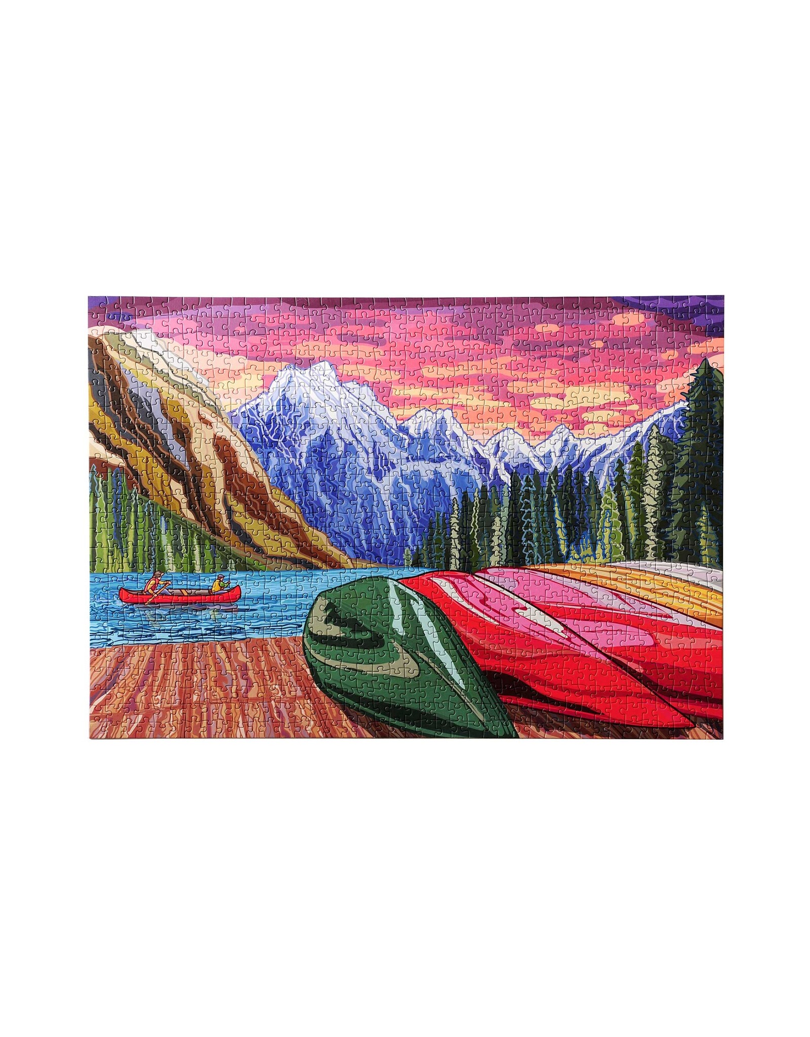 GSI OUTDOORS 1000 PC PUZZLE SUNSET PADDLE