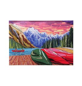 GSI OUTDOORS 1000 PC PUZZLE SUNSET PADDLE