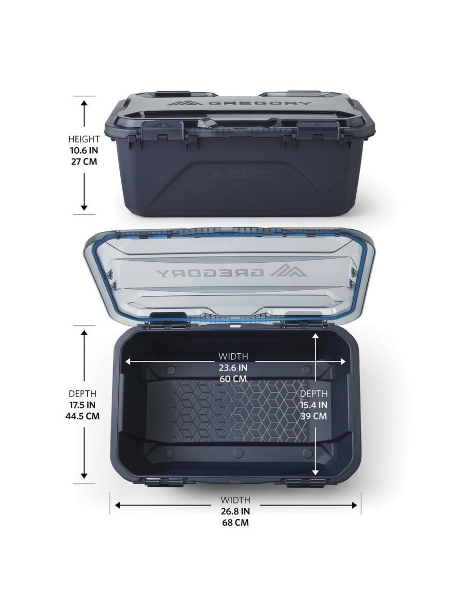 GREGORY ALPACA GEAR BOX 45 SLATE BLUE