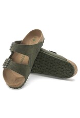 BIRKENSTOCK ARIZONA MF VEGAN DESSERT THYME SANDAL