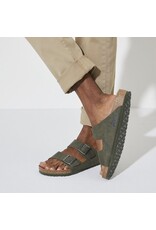 BIRKENSTOCK ARIZONA MF VEGAN DESSERT THYME SANDAL