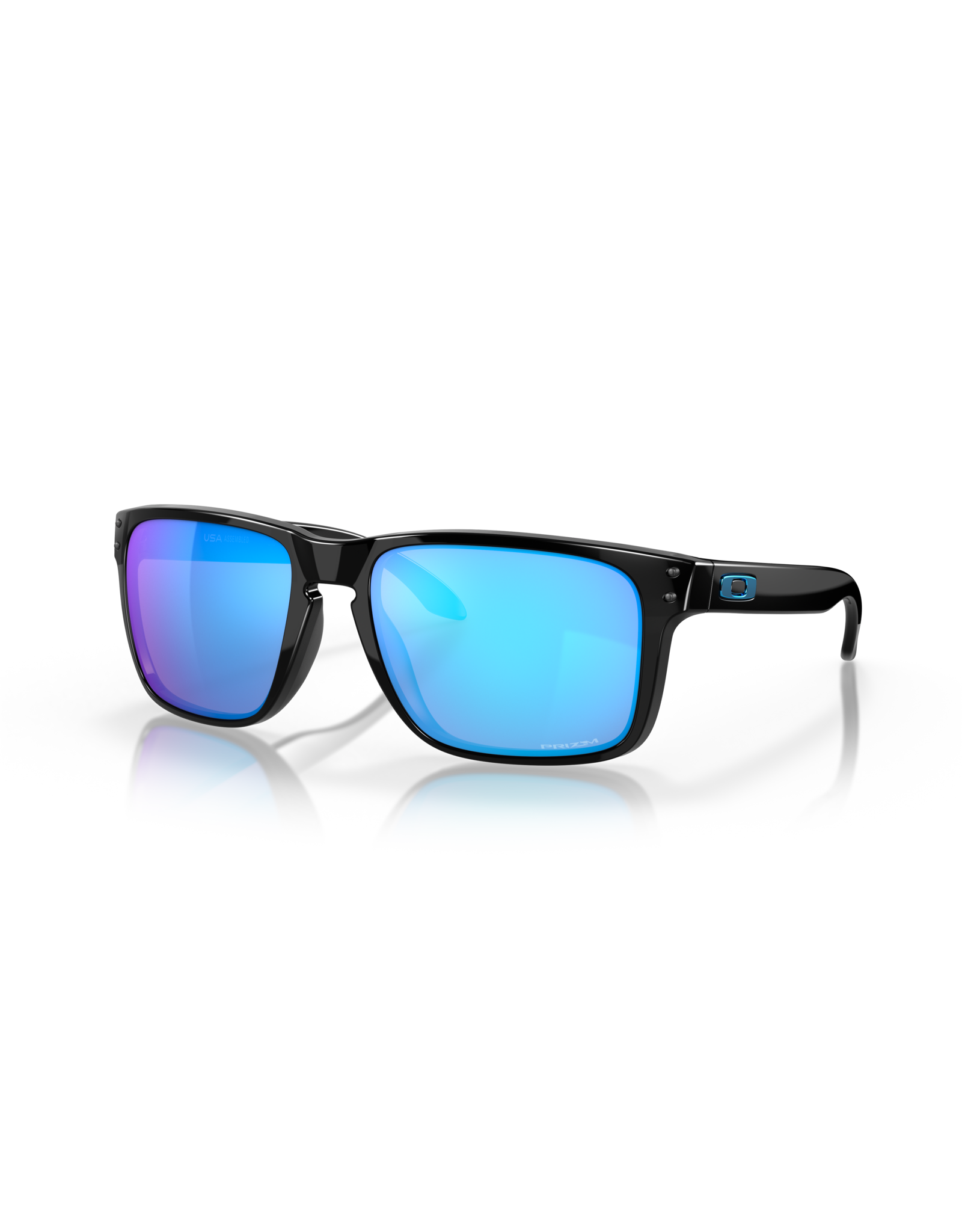 oakley HOLBROOK XL GREY SMOKE PRIZM SAPPHIRE IRID POLAR SUNGLASSES
