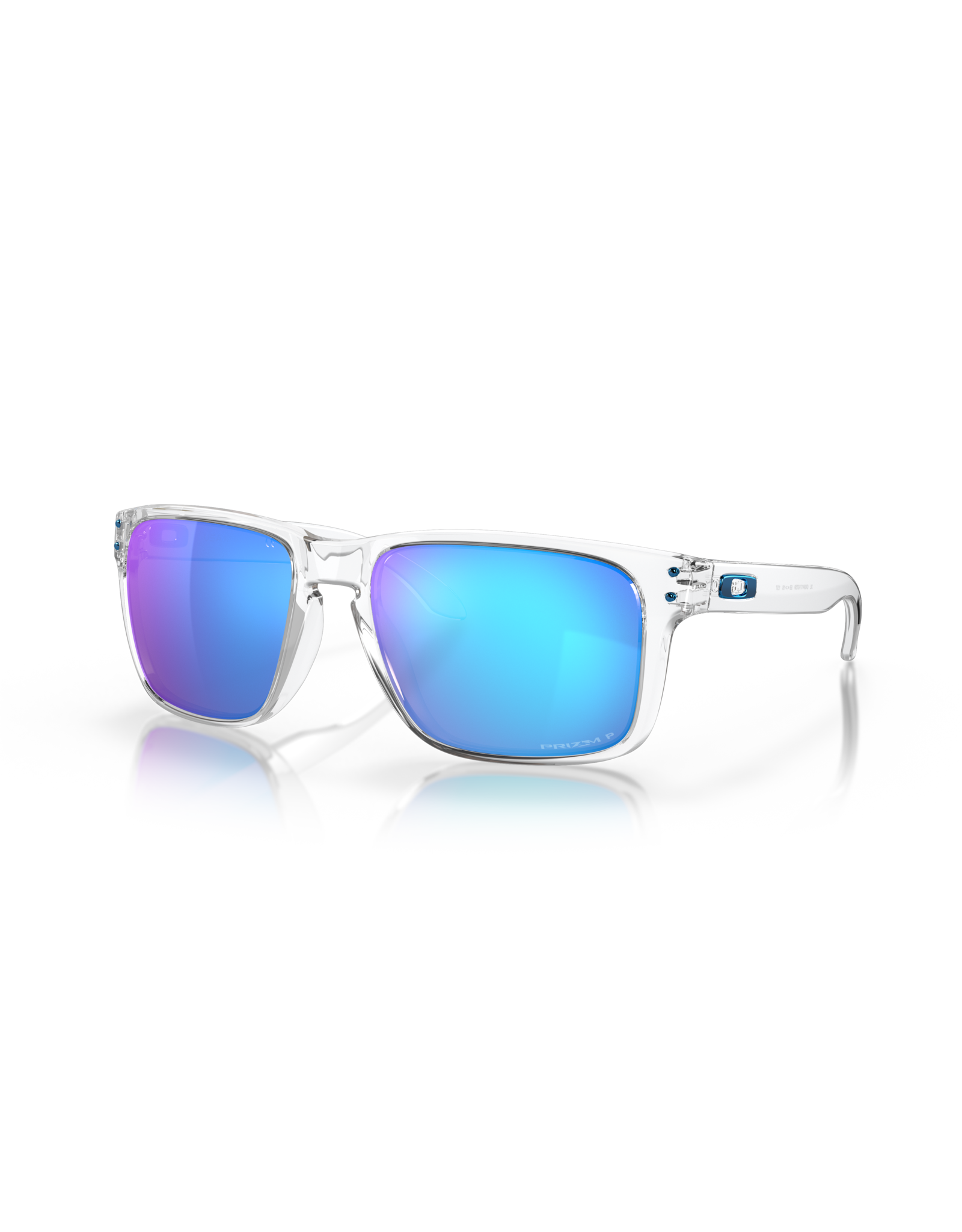 oakley HOLBROOK XL GREY SMOKE PRIZM SAPPHIRE IRID POLAR SUNGLASSES
