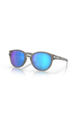 oakley LATCH MATTE GREY INK PRIZM SAPPHIRE IRID POLAR SUNGLASSES
