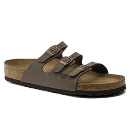 BIRKENSTOCK FLORIDA SOFT FOOTBED MOCHA BIRKO-FLOR SANDAL