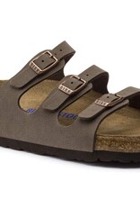 BIRKENSTOCK FLORIDA SOFT FOOTBED MOCHA BIRKO-FLOR SANDAL