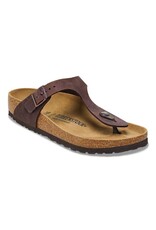 BIRKENSTOCK GIZEH HABANA OILED LEATHER SANDAL