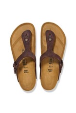 BIRKENSTOCK GIZEH HABANA OILED LEATHER SANDAL